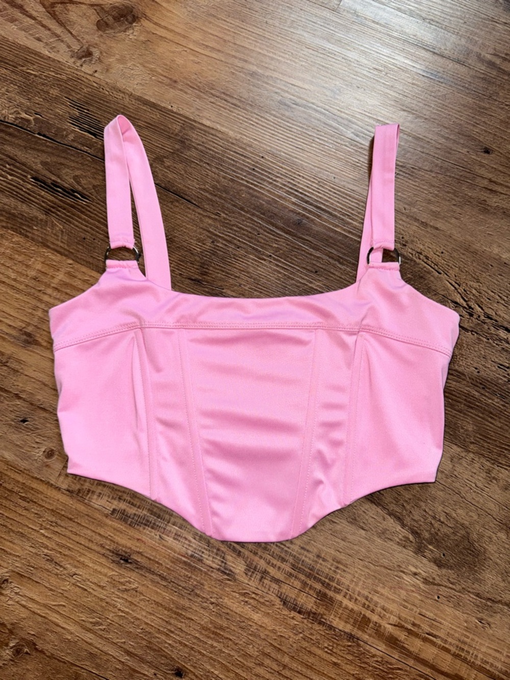 Princess Polly Small Tank Top 4 Pink Coquette Cottagecore Feminine Crop Fairy